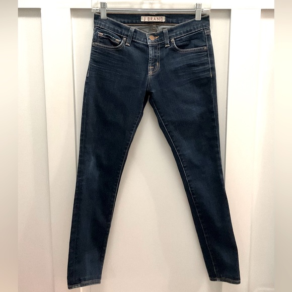 J Brand 910 Low Rise Ankle Skinny Jeans Ink 25P EUC - Picture 15 of 16